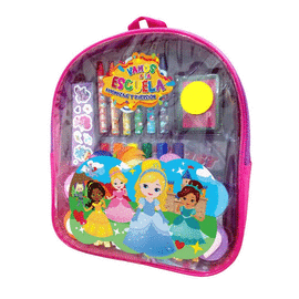 MOCHILA UNICORNIO VAMOS A LA ESCUELA.