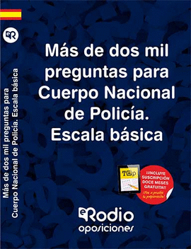 POLICIA NACIONAL ESCALA BASICA MAS DE 2000 PREGUNTAS DE EXAMEN TIPO TEST 20