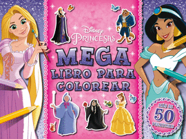 PRINCESAS MEGALIBRO PARA COLOREAR 3