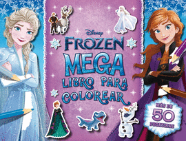 FROZEN MEGALIBRO PARA COLOREAR 2