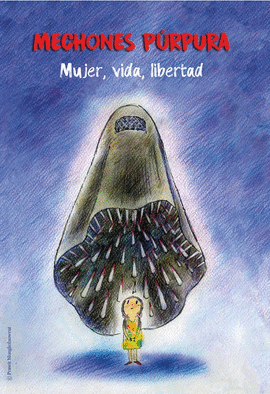 MECHONES PURPURA MUJER VIDA LIBERTAD