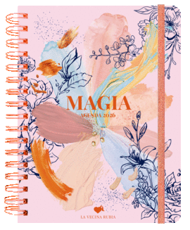 AGENDA ANUAL DIARIA 2026 LA VECINA RUBIA