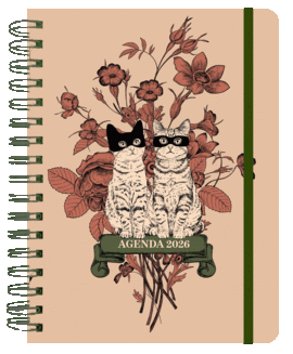 AGENDA ANUAL SEMANAL 2026 LAURA AGUSTI GATOS