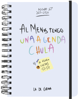 AGENDA ESCOLAR SEMANAL 2025 2026 LA DE GIRONA
