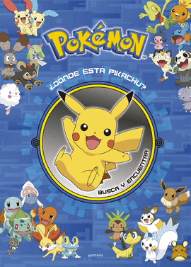 POKEMON DONDE ESTA PIKACHU BUSCA Y ENCUENTRA