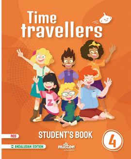 TIME TRAVELLERS 4 RED STUDENTS BOOK ENGLISH 4 PRIMARIA