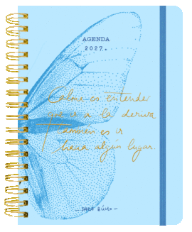 AGENDA ANUAL DIARIA 2027 SARA BUHO