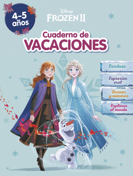 FROZEN CUADERNO DE VACACIONES 4 - 5 AÑOS