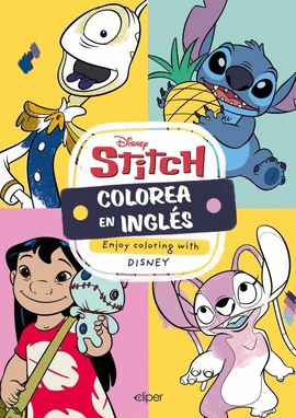 COLOREA EN INGLES CON LILO & STITCH