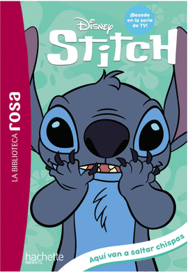 BIBLIOTECA ROSA STITCH 5 AQUI VAN A SALTAR CHISPAS LA