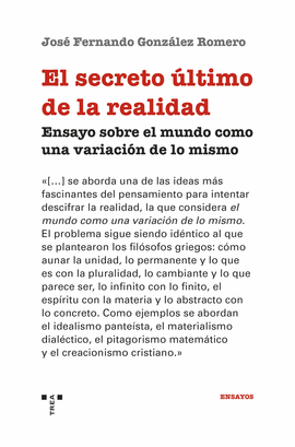 SECRETO ULTIMO DE LA REALIDAD EL