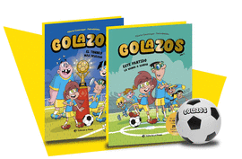 ESTUCHE GOLAZOS 2 LIBROS + PELOTA