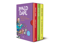 ESTUCHE ROALD DAHL MATILDA/ SUPERZORRO/ CHARLIE Y LA FABRICA DE CHOCOLATE