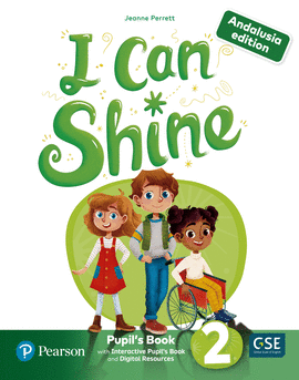 I CAN SHINE ENGLISH 2 PRIMARIA PUPILS BOOK PACK ANDALUSIA INGLES ANDALUCIA 2023