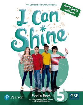 I CAN SHINE ENGLISH 5 PRIMARIA PUPILS BOOK PACK ANDALUSIA INGLES ANDALUCIA 2023