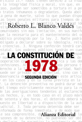 CONSTITUCIÓN DE 1978 LA
