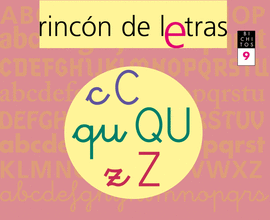 LECTOESCRITURA 9 RINCON DE LETRAS
