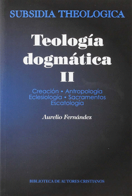 TEOLOGIA DOGMATICA II