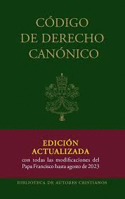 CODIGO DE DERECHO CANONICO AGOSTO 2023