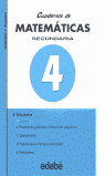 CUADERNOS DE MATEMATICAS 4 SECUNDARIA