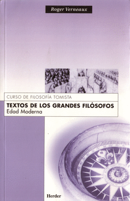 TEXTOS DE LOS GRANDES FILOSOFOS EDAD MODERNA