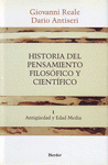 HISTORIA DEL PENSAMIENTO FILOSOFICO Y CIENTIFICO I