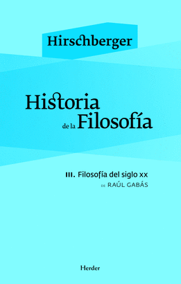HISTORIA DE LA FILOSOFIA III