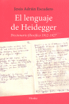 LENGUAJE DE HEIDEGGER EL