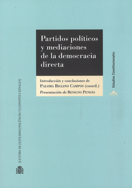PARTIDOS POLÍTICOS Y MEDIACIÓN DE LA DEMOCRACIA DIRECTA