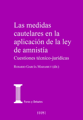 MEDIDAS CAUTELARES EN LA APLICACION DE LA LEY DE AMNISTIA LAS