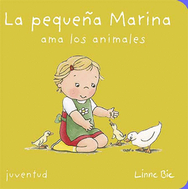 PEQUEÑA MARINA AMA LOS ANIMALES LA