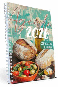 AGENDA 2026 CON RECETAS DE COCINA