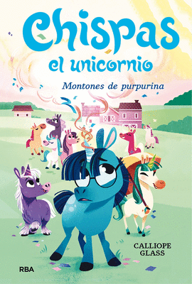 CHISPAS EL UNICORNIO 2 MONTONES DE PURPURINA