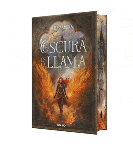 OSCURA ES LA LLAMA EDICION LIMITADA CON CANTOS TINTADOS