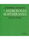 HIDROLOGIA SUBTERRANEA VOL1