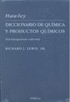 DICCIONARIO DE QUIMICA Y PRODUCTOS QUIMICOS