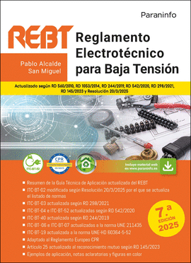 REGLAMENTO ELECTROTECNICO PARA BAJA TENSION REBT 2025