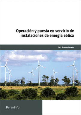 OPERACION Y PUESTA EN SERVICIO DE INSTALACIONES DE ENERGIA EOLICA