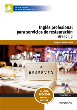INGLÉS PROFESIONAL PARA SERVICIOS DE RESTAURACIÓN MF10512