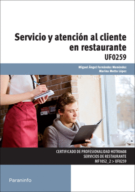 SERVICIO Y ATENCION AL CLIENTE EN RESTAURANTE
