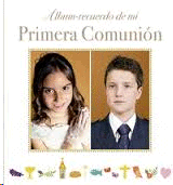 ALBUM RECUERDO MI PRIMERA COMUNION MODELO A FOTO