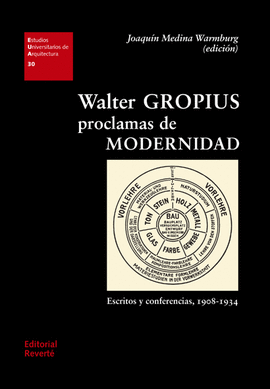 WALTER GROPIUS PROCLAMAS DE MODERNIDAD