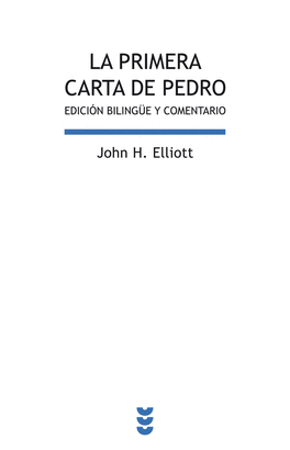 PRIMERA CARTA DE PEDRO LA
