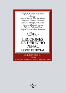 LECCIONES DE DERECHO PENAL PARTE ESPECIAL