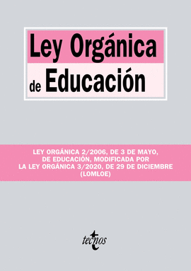LEY ORGANICA DE EDUCACIÓN