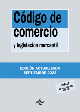 CODIGO DE COMERCIO Y LEGISLACION MERCANTIL 2023