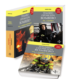 PACK TEMARIO OPOSICION BOMBERO