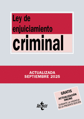 LEY DE ENJUICIAMIENTO CRIMINAL 2025