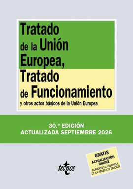TRATADO DE LA UNION EUROPEA TRATADO DE FUNCIONAMIENTO 2026