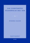 CONSTANTES FILOSOFICAS DEL SER LAS